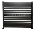 YL METAL Unique Design Aluminum Alloy Garden Fence Privacy Fence