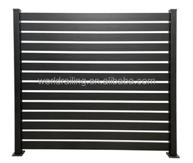 YL METAL Unique Design Aluminum Alloy Garden Fence Privacy Fence