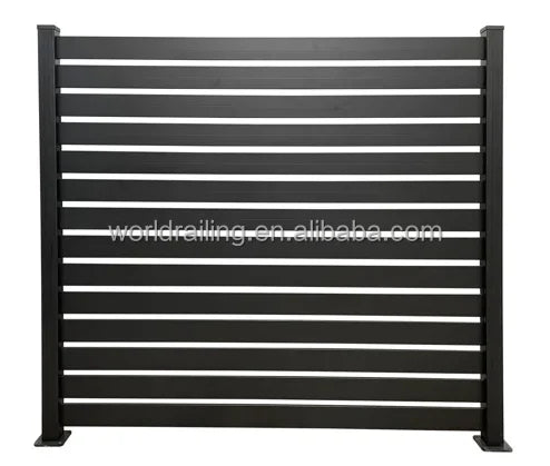 YL METAL Unique Design Aluminum Alloy Garden Fence Privacy Fence