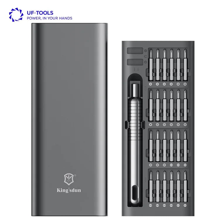 Youfutools 51Pcs Professional Rechargeable Screwdriver Tool for Computer Mobil Phone Repairs Screw Driver Tool Kit