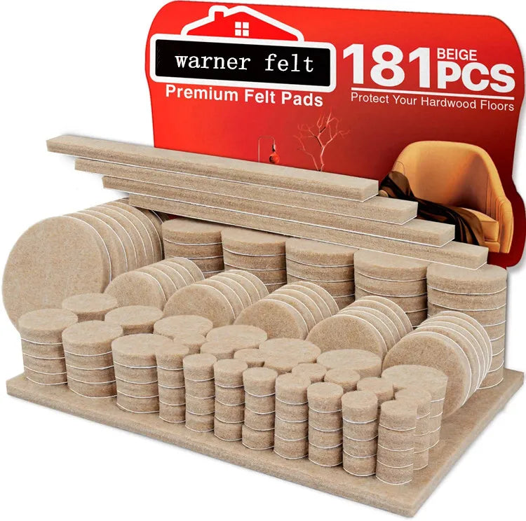 Wholesale Home Decor Self Stick Furniture Felt Pad Floor Protectors Furniture Protectors Pad for Hardwood Floors