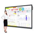 65 75 86 Inch Large Size Touch Screen Interactive Board Android 13.0 Window OS Meeting Office Smart Whiteboard Board