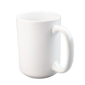 15oz Ceramic Bone China Sublimation Mug Clear Top Grade Mugs Supplier Blank White Pearl Custom Coffee Sublimation Mugs