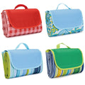 Lightweight Waterproof Foldable Picnic Blanket Beach Mat With Tote