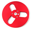 7" Aluminum High End Reel to Reel Master Recorder Empty Tape Spool for Hifi Audio Red Anodized Reel