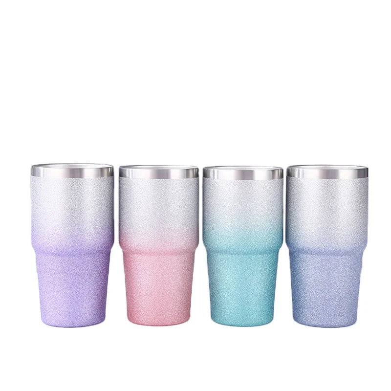 Madou Wholesale Double Wall Insulated Stainless Steel Travel Mugs Powder Coated Vacuum Coffee Cups Car Tumblers for Water Use