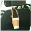 Leather Car Cup Holder Custom Recycling Cup Sleeve Lanyard Mug Holder