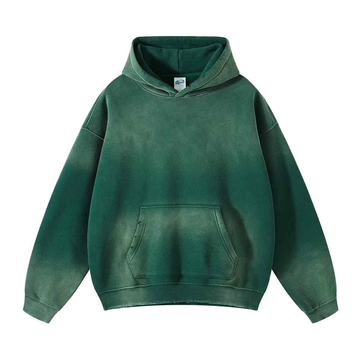Wholesale French Terry Cotton Acid Washed Hoodies Sweatshirts 500 Gsm Vintage Hoodies