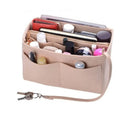 Fashionable Open Closure Insert Felt Travel Bag Organizer Purse Organizer with Bag Insert