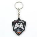 Fast Customization Fashion Rubber Keychain 2d 3d Soft Pvc Key Chain Personalized Silicone Keychain