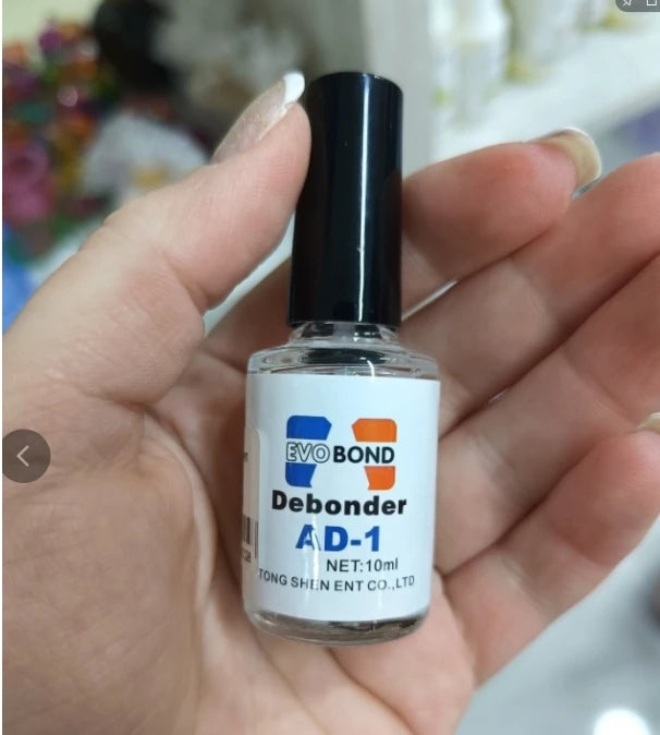 10ml Glue Debonder for Removing False Nails Rhinestone Remover Tools Manicure Accessories Fake Nail Tips Fast Dissolve Liquid