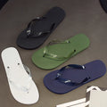 Customised Mens & Womens Summer Slide-On Shower Sandals Light Weight Vertico Black Flip Flop with Heart Beat Design