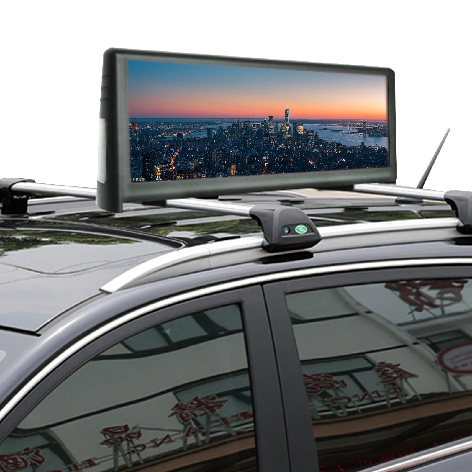 2024 P3 Outdoor Double Sided LED Display Hot Selling Taxi Top Advertising Roof Sign Screen OEM/Digital Poster for Airport Use