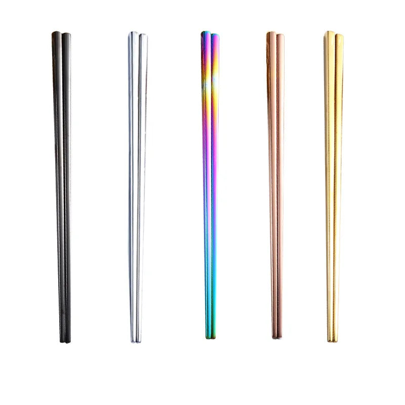 Chopsticks logo Chinese Korean Japanese Titanium Chopsticks in Stock