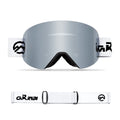 Yijia Optical Ski Glasses Anti-Fog UV400 Magnetic Lens Snowboard Snow Goggles OTG for Men Women Adult Wholesale Ski Goggles