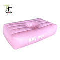 TTSPORTS Best Quality PVC Flocking Material Pregnancy Bed Maternity Pillow BBL Air Mattress for Sleeping Prone