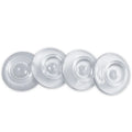 Door Handle Bumper Wall Protectors Door Stopper with Self Adhesive Sticker for Protecting Wall