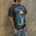 US Free Tax Street Wear Custom Graphic DTG Print Acid Washed Vintage T-shirt Men Oversized Tees