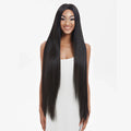 Super Long Straight Hair 38 Inch Ombre Blonde Wig Heat Resistant Fiber Wigs for Black Women HD 613 Synthetic Lace Front Wig