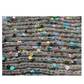 All in Stock 100% Cotton Thread with 3MM+6MM Sequins Colorful Dyed Fancy Sequins Yarn for Hand Knitting