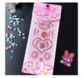 Wholesale Acrylic Self Adhesive Rhinestones Mobile DIY Full Color Crystal Diamond Sticker