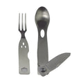 Wholesale Outdoor Camping 420 Stainless Steel Blade Knife and Fork Set with Spoon Industrial/DIY Grade OEM Customizable