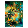 Ever Moment Diamond Painting Green Yellow Butterfly Art 5D DIY Full Square ASF1661