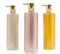 500ml Wholesale Pet Plastic Foam Bottle Hot Sale Shampoo Shower Gel Bottle Empty Lotion Pump Bottle