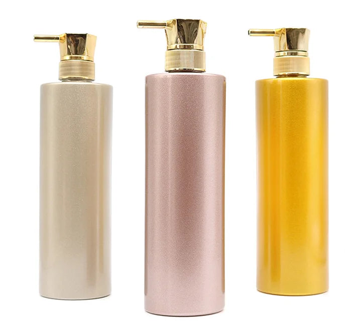 500ml Wholesale Pet Plastic Foam Bottle Hot Sale Shampoo Shower Gel Bottle Empty Lotion Pump Bottle