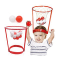 Hot Sale Mini Basketball Headband Hoop Game Toy Headband Net With 20 Balls Indoor and Outdoor Toys for Kids and Adults MegaBDM