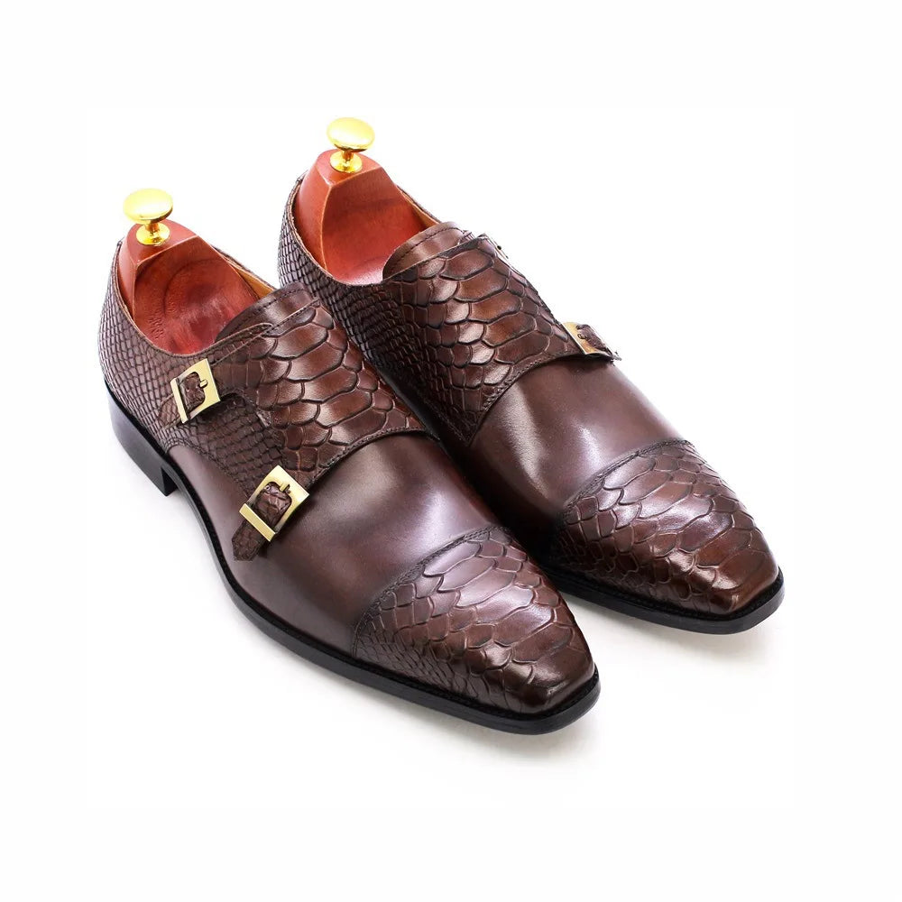 Morili High End Black Fashion Dress Shoes Men Casual for Elegant Occasions Leather Custom Summer Mens MSH01