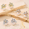 Wholesale Fine Jewelry Pearl Earring 925 Silver Earrings for Women
