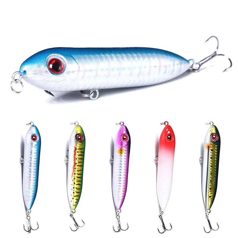 Wholesale PE030 10cm 12g Artificial Hard Plastic Baits Pencil Fishing Lures