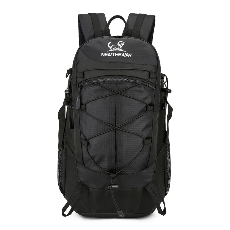 2026 New Fashion Outdoor Mountaineering Large Capacity Lightweight Hiking Fitness Bag Simple Middle Backpack