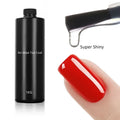 KNC Super Shiny No Wipe Top Coat High Shine Soak Off Uv Gel Wholesale Supplies Nail Top Coat UV Gel Polish in KG Bulk