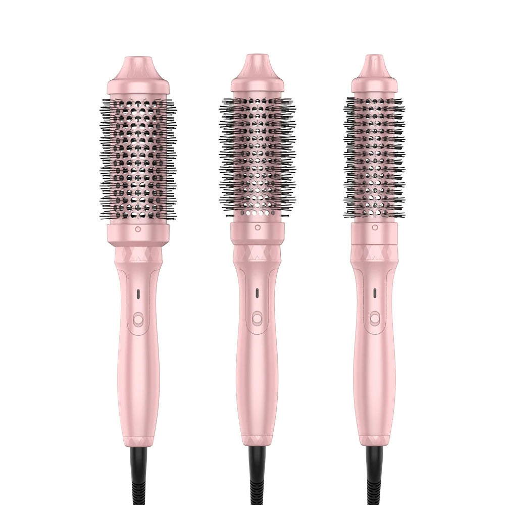 1.5 Inch Ionic Brush Blowout Look Thermal Round Brush Multi Hair Thermal Heated Round Brush