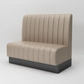 Commercial Use Double Side Restaurant Booth Seating Fast Food Sofa