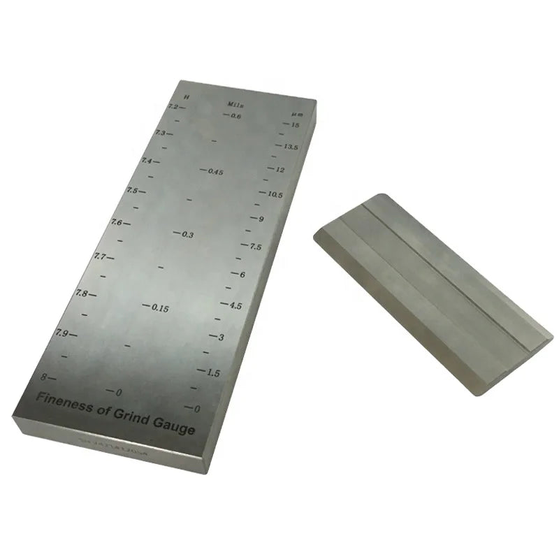 0-15micron High Precision Double Groove Grindometer