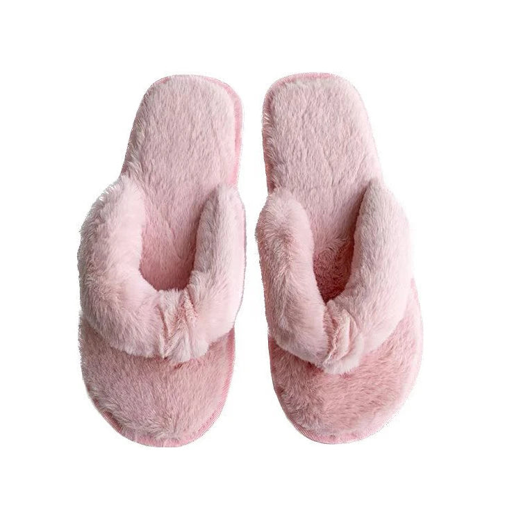 2024 USA Wholesale Comfortable Lady Bedroom Flip Flops Cheap Fashion Indoor House Slippers for Women Soft Embroidered for Spring
