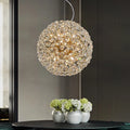 Creative Design Semicircular Dandelion Decoration Lights for Events Used in Bedroom Wedding Decoration Ceiling Lights for Home