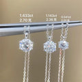 Wholesale Lab Grown Diamond 18K Gold Pendant CVD AU750 | Minimalist Necklace for Women Daily Gift