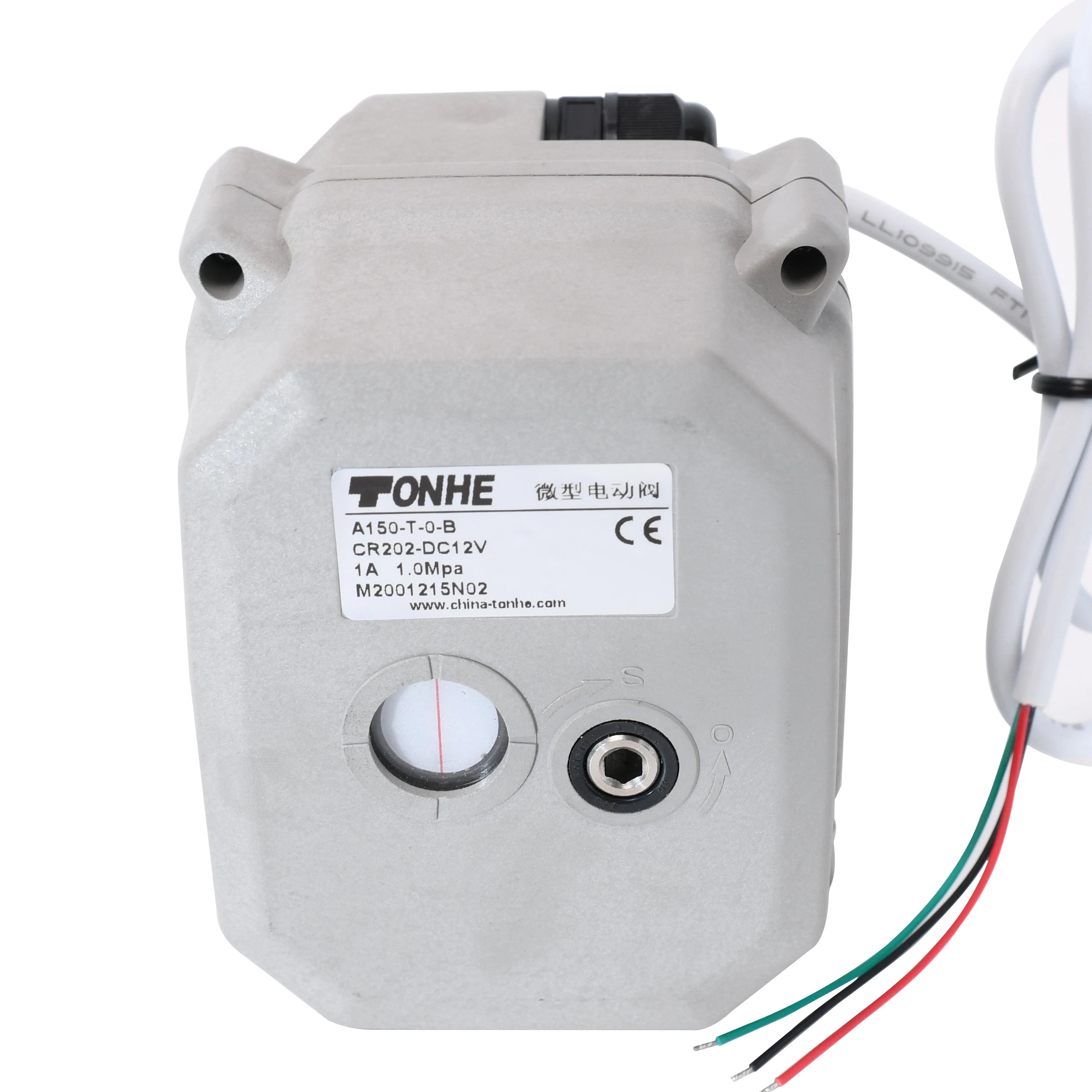 Tonhe Tonheflow A150 CR301 DC12v Electric Actuators Motorized Valve Actuator with Manual Override