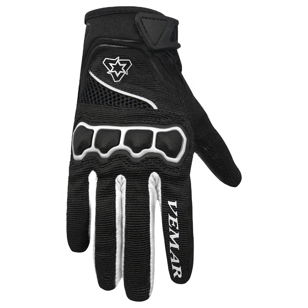 Custom Cycling Motocross Racing Gloves Men Women Mountain Bike Motorcycle Riding Gloves Anti-skid Touch Screen Motorbike Gloves