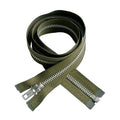 Wholesale Custom Color 3# 5# 7# 8# 10# Sizes Open-End Brass Zinc Alloy Metal Jeans Zipper for Garments Bags Shoes Outdoor Gear