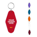 Wholesale Cheap Plastic Keychain Plain Key Tag Custom Logo Vintage Hotel Motel Keychain Blank