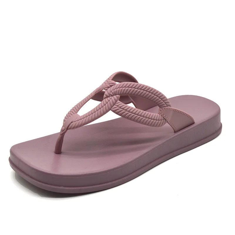 Hot Sale PVC Outsole Women Flip Flop Outdoor for Summer