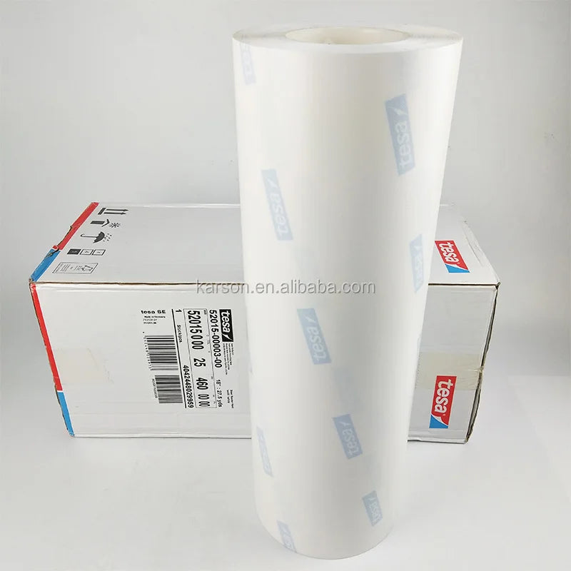 Tesa 52015 Roll Polyimide Plate Mounting Tape for Photopolymer Plates Flexographic Pressure Sensitive Rubber Masking