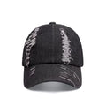 Foreign Trade Denim Baseball Caps Street Outdoor Solid Color Wash Cap Summer Dad Hats 3D Embroidery Adjustable Private Logo for