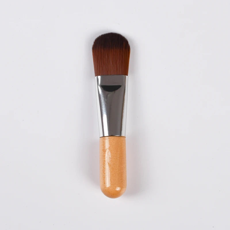 Face Mini Brushed Facial Mask Brushes Applicator Black Body Cosmetic Tool Soft Mask Applicable Wooden Clay Spa Masking Brush
