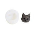 Hengya  Hot Sale Cat Head Shape Soap Silicone Mold for Soap Making